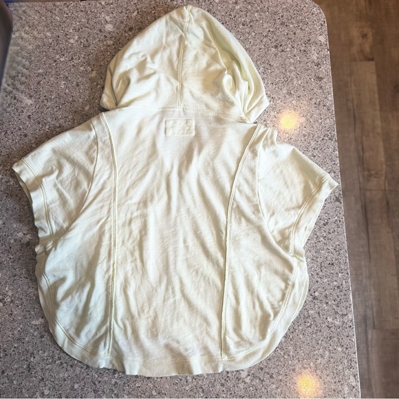 Hurley Light Green Hooded Zip-Up Vest - Size S ⭐💚 - Picture 2 of 3